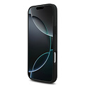 BMW BMW iPhone 17 Pro Max/iPhone 18 Pro Max Coque arrière MagSafe Cuir matelassé logo métallique - Noir