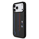 BMW BMW iPhone 17 Pro Max Backcover hoesje - MagSafe Kevlar Case With Printed Tricolor & Metal Logos - Zwart
