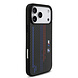 BMW BMW iPhone 17 Pro Max Back cover case - MagSafe Kevlar Case With Printed Tricolor & Metal Logos - Black