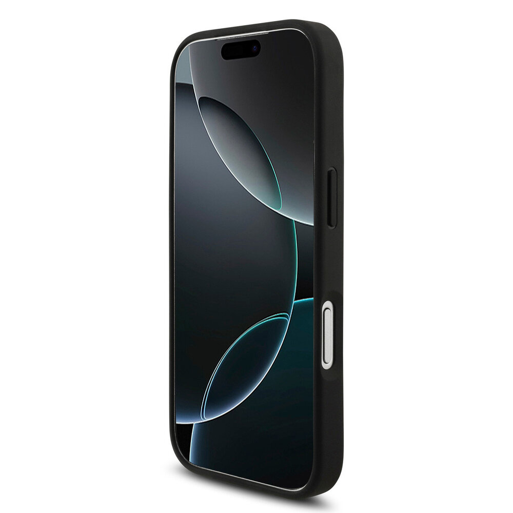 BMW BMW iPhone 17 Pro Back-Cover hul - MagSafe Kevlar Case With Printed Tricolor & Metal Logos - Schwarz BMW BMW iPhone 17 Pro Back-Cover hul - MagSafe Kevlar Case With Printed Tricolor & Metal Logos - Schwarz