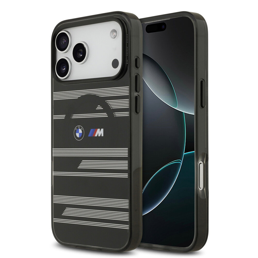 BMW BMW iPhone 17 Pro Max Back cover coque - Noir - MagSafe IML Case - Line Designs