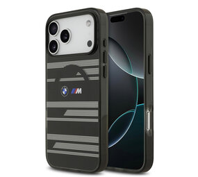 BMW BMW iPhone 17 Pro Max Back cover coque - Noir - MagSafe IML Case - Line Designs BMW BMW iPhone 17 Pro Max Back cover coque - Noir - MagSafe IML Case - Line Designs