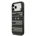 BMW BMW iPhone 17 Pro Max/iPhone 18 Pro Max Handyhülle MagSafe IML Liniendesign - Schwarz