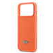 Lacoste Lacoste iPhone 17 Pro Max Back cover case - MagSafe - Iconic Petit Pique Logo - Orange
