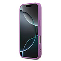 Guess Guess iPhone 17 Pro/iPhone 18 Pro Coque arrière Grand motif 4G Finition à paillettes fixes - Lilas