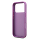 Guess Guess iPhone 17 Pro Back cover coque - Lilas - Big 4G - Fixed Glitter