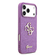 Guess Guess iPhone 17 Pro Max Back cover coque - Lilas - Big 4G - Fixed Glitter