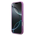 Guess Guess iPhone 17 Pro Max/iPhone 18 Pro Max Coque arrière Grand motif 4G Finition à paillettes fixes - Lilas