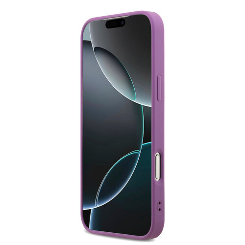 Guess Guess iPhone 17 Pro Max/iPhone 18 Pro Max Coque arrière Grand motif 4G Finition à paillettes fixes - Lilas