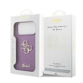 Guess Guess iPhone 17 Pro Max/iPhone 18 Pro Max Handyhülle Großes 4G-Motiv Feste Glitzerverzierung - Flieder