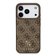 Guess Guess iPhone 17 Pro Back cover case - MagSafe - Small 4G & Classic Metal Logo - Brown