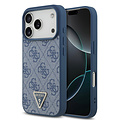 Guess Guess iPhone 17 Pro/iPhone 18 Pro Handyhülle MagSafe 4G dreieckiges Logo - Blau