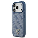 Guess Guess iPhone 17 Pro Back cover coque - Bleu - MagSafe - 4G Triangle Logo