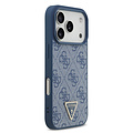 Guess Guess iPhone 17 Pro/iPhone 18 Pro Handyhülle MagSafe 4G dreieckiges Logo - Blau