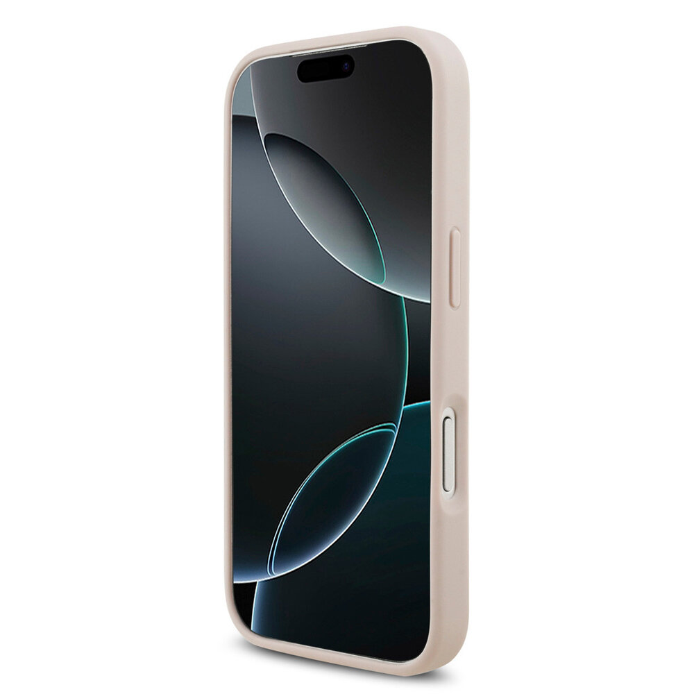 Guess Guess iPhone 17 Pro Back-Cover hul - MagSafe - 4G Triangle Logo - Rosa