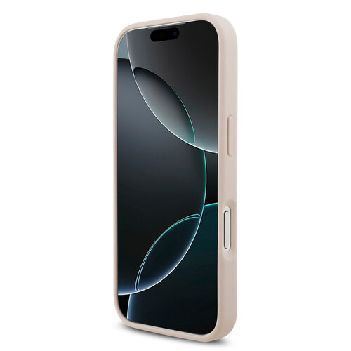 Guess Guess iPhone 17 Pro/iPhone 18 Pro Handyhülle MagSafe 4G dreieckiges Logo - Rosa