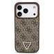 Guess Guess iPhone 17 Pro Back cover coque - Marron - MagSafe - 4G Triangle Logo Guess Guess iPhone 17 Pro Back cover coque - Marron - MagSafe - 4G Triangle Logo