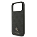 Guess Guess iPhone 17 Pro Max Back cover case - MagSafe - Small 4G & Classic Metal Logo - Black