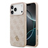 Guess iPhone 17 Pro Max Back cover coque - Rose - MagSafe - Small 4G & Classic Metal Logo