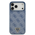 Guess Guess iPhone 17 Pro Max/iPhone 18 Pro Max Handyhülle MagSafe 4G dreieckiges Logo - Blau