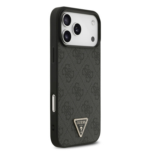Guess Guess iPhone 17 Pro Max/iPhone 18 Pro Max Handyhülle MagSafe 4G dreieckiges Logo - Schwarz