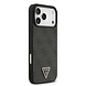 Guess Guess iPhone 17 Pro Max Back cover coque - Noir - MagSafe - 4G Triangle Logo