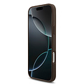 Guess Guess iPhone 17 Pro Max/iPhone 18 Pro Max Coque arrière MagSafe 4G logo triangulaire - Marron