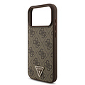 Guess Guess iPhone 17 Pro Max/iPhone 18 Pro Max Handyhülle MagSafe 4G dreieckiges Logo - Braun