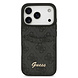 Guess Guess iPhone 17 Pro Back-Cover hul - With Cardslot - Script Metal Logo - Schwarz