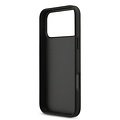 Guess Guess iPhone 17 Pro Max/iPhone 18 Pro Max Coque arrière Compartiment pour carte Logo manuscrit métallique - Noir