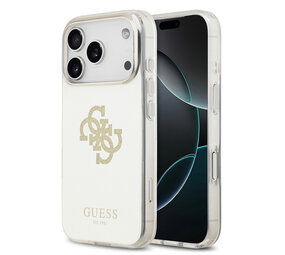 Guess Guess iPhone 17 Pro Back-Cover hul - MagSafe - Mirror Case With Big 4G Glittern Logo - Gold