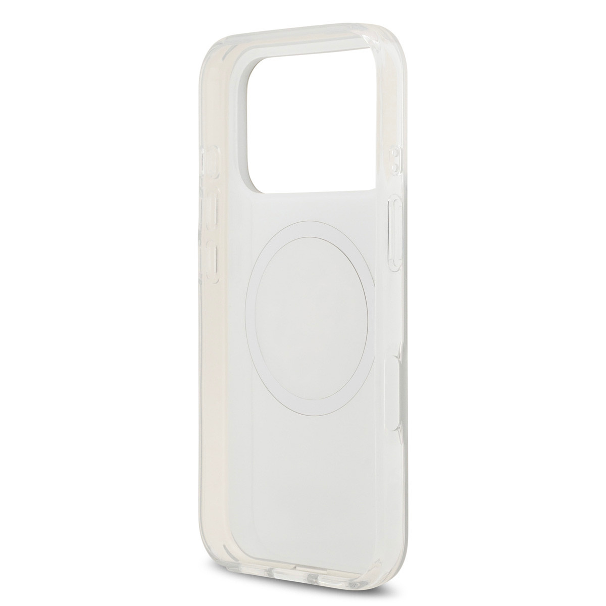 Guess Guess iPhone 17 Pro Backcover hoesje - MagSafe - Mirror Case With Big 4G Glittern Logo - Goud, foto 6 van 6