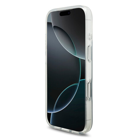 Guess Guess iPhone 17 Pro Back cover case - MagSafe - Mirror Case With Big 4G Glittern Logo - Pink