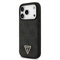 Guess Guess iPhone 17 Pro/iPhone 18 Pro Coque arrière MagSafe cordon bandoulière 4G logo triangulaire - Noir
