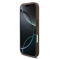 Guess Guess iPhone 17 Pro/iPhone 18 Pro Coque arrière MagSafe cordon bandoulière 4G logo triangulaire - Marron