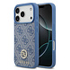 Guess Guess iPhone 17 Pro Back cover coque - Bleu - MagSafe - 4G Strass Logo Guess Guess iPhone 17 Pro Back cover coque - Bleu - MagSafe - 4G Strass Logo