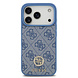 Guess Guess iPhone 17 Pro Backcover hoesje - MagSafe - 4G Strass Logo - Blauw