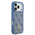 Guess Guess iPhone 17 Pro/iPhone 18 Pro Handyhülle MagSafe 4G-Logo mit Strass - Blau