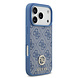 Guess Guess iPhone 17 Pro Backcover hoesje - MagSafe - 4G Strass Logo - Blauw