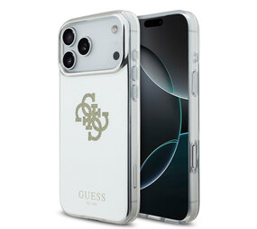 Guess Guess iPhone 17 Pro Max Back-Cover hul - MagSafe - Mirror Case With Big 4G Glittern Logo - Gold