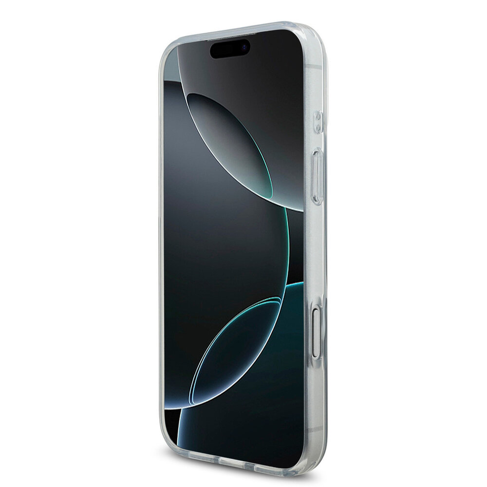 Guess Guess iPhone 17 Pro Max Back cover coque - Or - MagSafe - Mirror Case With Big 4G Glittern Logo