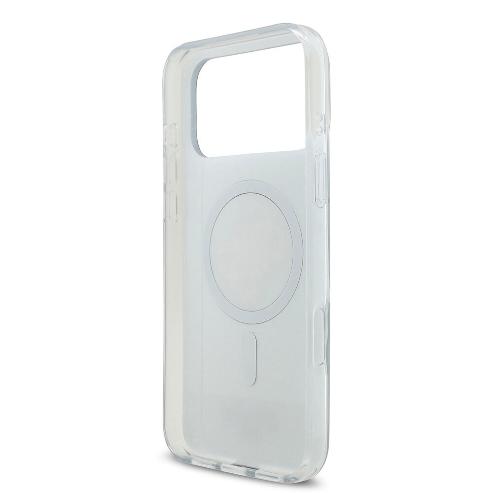 Guess Guess iPhone 17 Pro Max Backcover hoesje - MagSafe - Mirror Case With Big 4G Glittern Logo - Goud