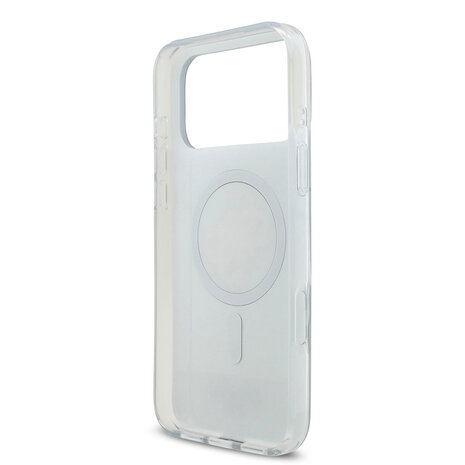 Guess Guess iPhone 17 Pro Max Backcover hoesje - MagSafe - Mirror Case With Big 4G Glittern Logo - Goud