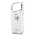 Guess Guess iPhone 17 Pro Max/iPhone 18 Pro Max Handyhülle MagSafe Spiegeloberfläche mit großem 4G-Glitzerlogo - Rosa