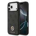Guess Guess iPhone 17 Pro Max/iPhone 18 Pro Max Coque arrière MagSafe Logo 4G en strass - Noir
