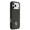 Guess Guess iPhone 17 Pro Max/iPhone 18 Pro Max Coque arrière MagSafe Logo 4G en strass - Noir