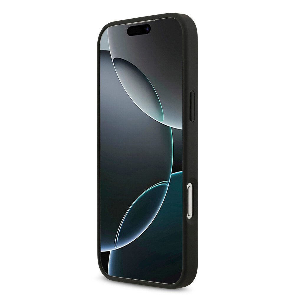 Guess Guess iPhone 17 Pro Max Back cover coque - Noir - MagSafe - 4G Strass Logo Guess Guess iPhone 17 Pro Max Back cover coque - Noir - MagSafe - 4G Strass Logo