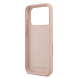 Karl Lagerfeld Karl Lagerfeld iPhone 17 Pro Back-Cover hul - Liquid Silicone - Ikonik NFT Logo - Rosa