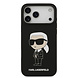 Karl Lagerfeld Karl Lagerfeld iPhone 17 Pro Max Back-Cover hul - Liquid Silicone - Ikonik NFT Logo - Schwarz Karl Lagerfeld Karl Lagerfeld iPhone 17 Pro Max Back-Cover hul - Liquid Silicone - Ikonik NFT Logo - Schwarz