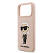Karl Lagerfeld Karl Lagerfeld iPhone 17 Pro Max Back-Cover hul - Liquid Silicone - Ikonik NFT Logo - Rosa Karl Lagerfeld Karl Lagerfeld iPhone 17 Pro Max Back-Cover hul - Liquid Silicone - Ikonik NFT Logo - Rosa